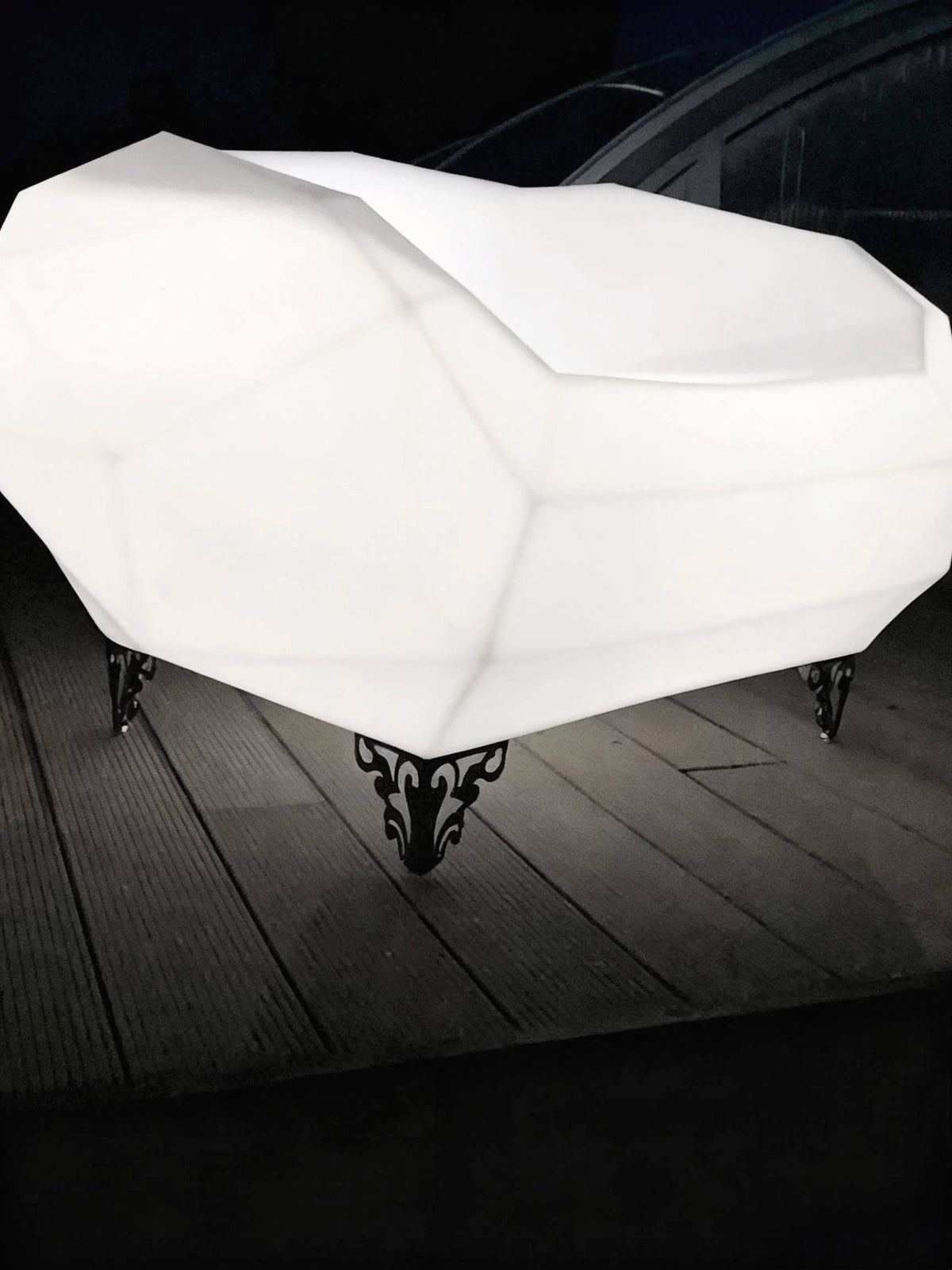 Geometrische Lounge Fauteuil "Stone"