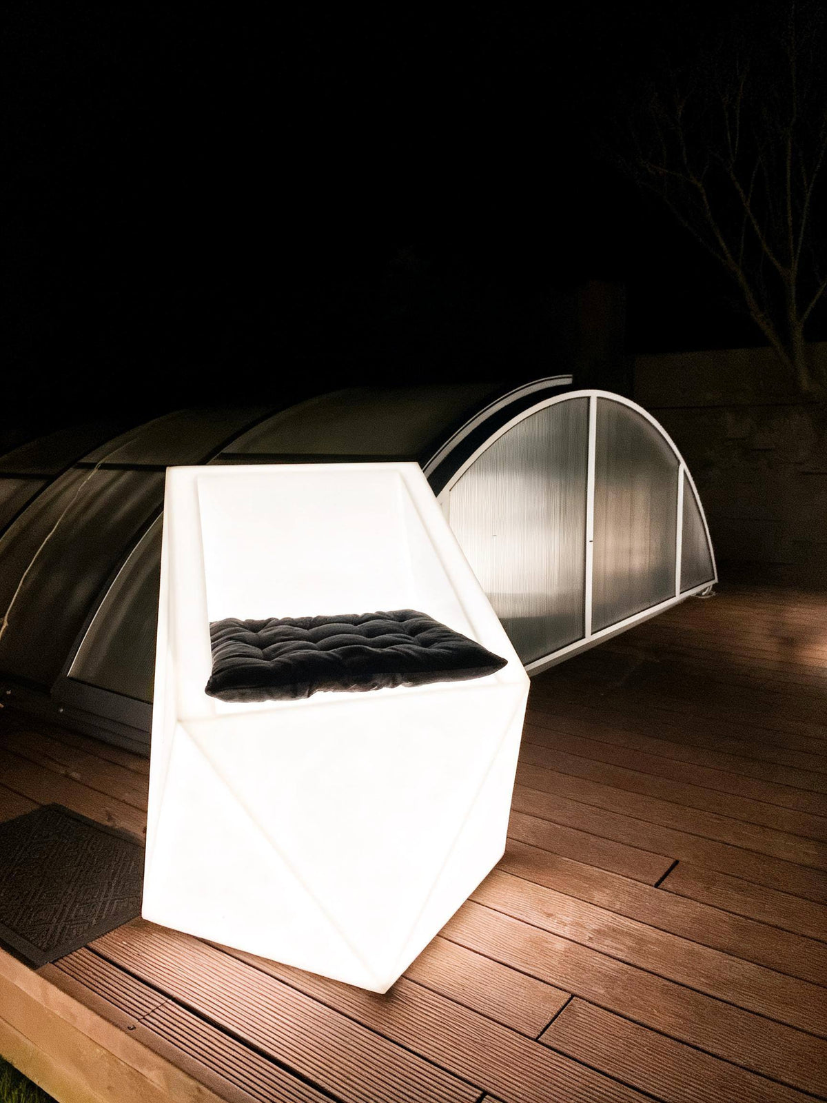 Geometrische Lounge Fauteuil "Ice"